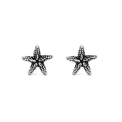 Starfish Earrings עגילים כסף