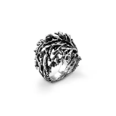 Coral Ring טבעת כסף
