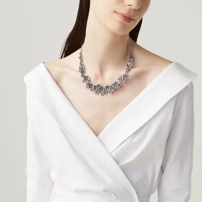 Daisies Necklace שרשרת כסף