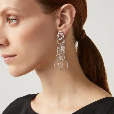 Bubbles Earrings עגילים כסף