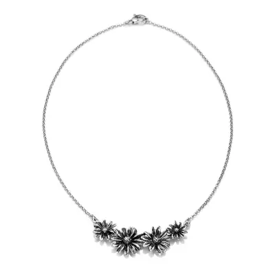 Daisies Swing Necklace שרשרת כסף