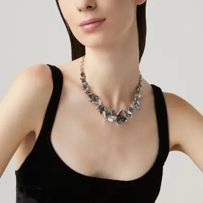 Butterflies Necklace שרשרת כסף