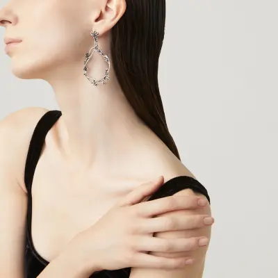 Tree Of Life Earrings עגילים כסף