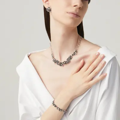 Wild Rose Medium Bracelet צמיד כסף