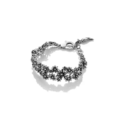 Daisies Medium Bracelet צמיד כסף