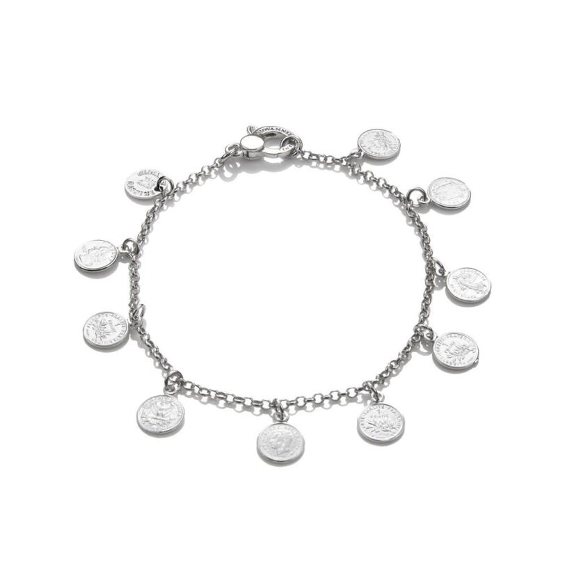 Coin Bracelet צמיד כסף