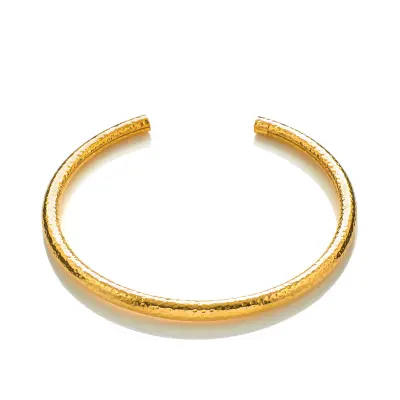 Rock Necklace Gold-plated שרשרת כסף