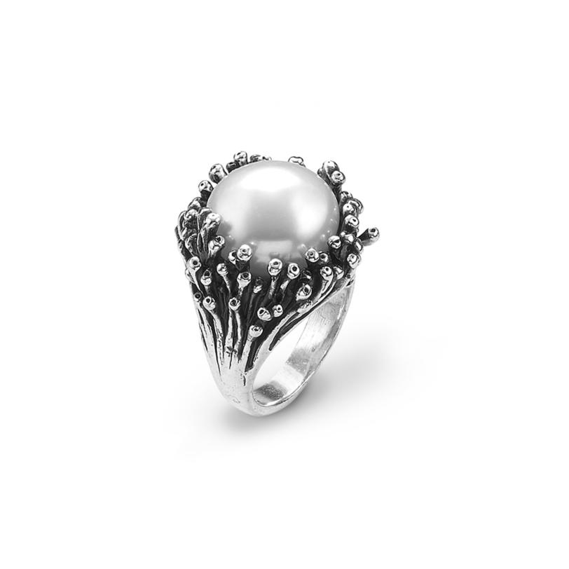 Anemone Ring טבעת כסף
