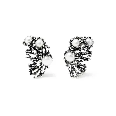 Anemone Earrings עגילים כסף