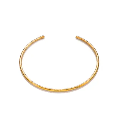 Rock small Necklace Gold-plated שרשרת כסף