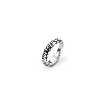 Crocodile Mini Ring טבעת כסף