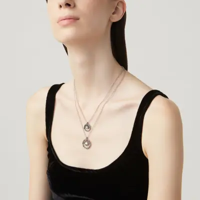 Maui Double Necklace שרשרת כסף