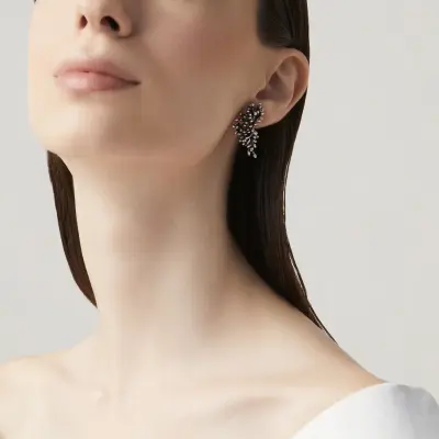 Berries Earrings עגילים כסף