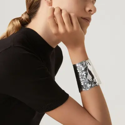 Fuego Big Bangle צמיד כסף