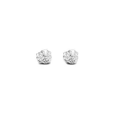 Petra Stud Earrings עגילים כסף