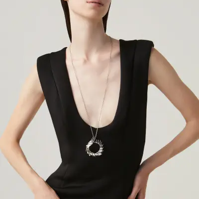 Skin Pendant שרשרת כסף