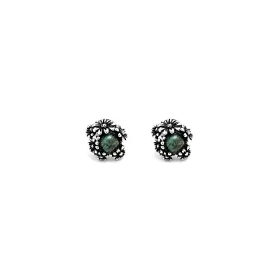 Daisies Garden Stud Earrings עגילים כסף