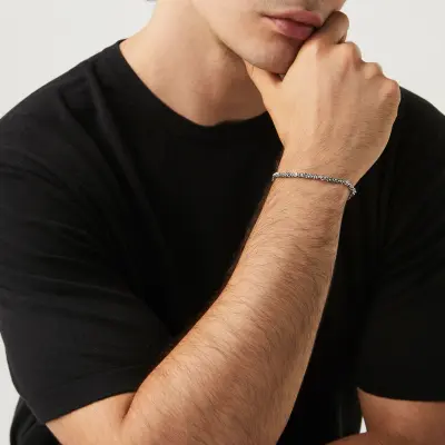 Perlage Tiny Bracelet צמיד כסף