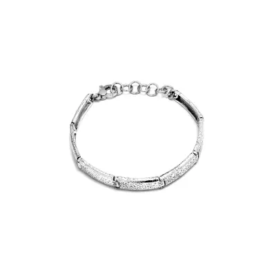 Hammered Sticks Bracelet צמיד כסף