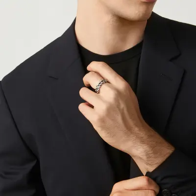 Rope Ring טבעת כסף