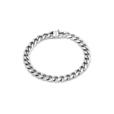 Curb Chain Bracelet צמיד כסף