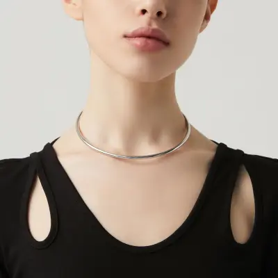 Silk Small Necklace שרשרת כסף