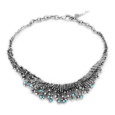 Fireworks Necklace קולר כסף