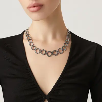 Wildflowers Necklace שרשרת כסף