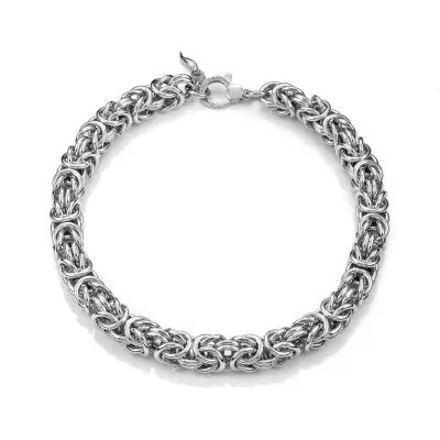 Maxi Byzantine Necklace שרשרת כסף