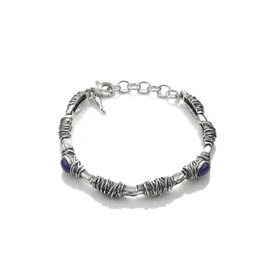 Bond Lapis Lazuli Bracelet צמיד כסף