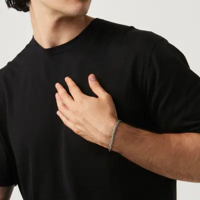 Squared Byzantine Small Bracelet צמיד כסף