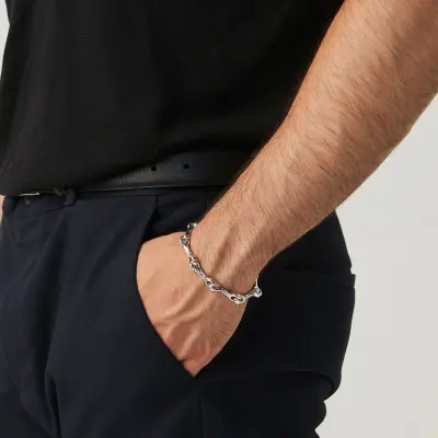 Big Alec Bracelet צמיד כסף