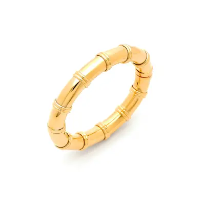 Jackie Big Bangle gold-plated צמיד כסף