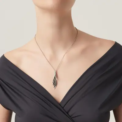 Daphne Pendant שרשרת כסף