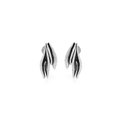 Daphne Stud Earrings עגילים כסף