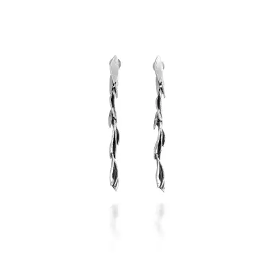 Daphne Drop Earrings עגילים כסף