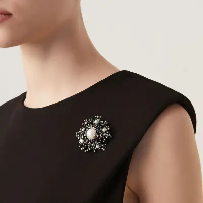 Anemone Brooch סיכה כסף