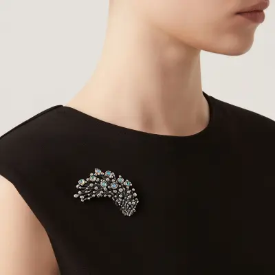 Fireworks Brooch סיכה כסף