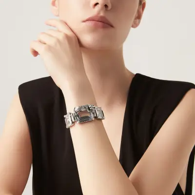 Leopard Empire Bracelet צמיד כסף