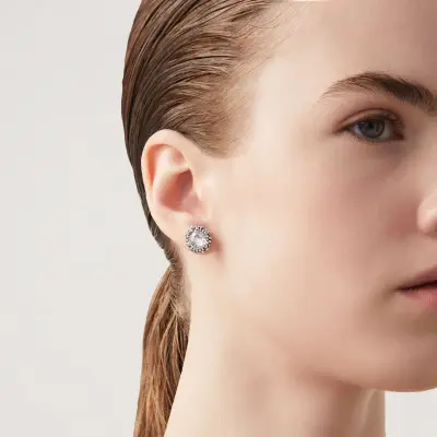 Mini Shine Earrings עגילים כסף