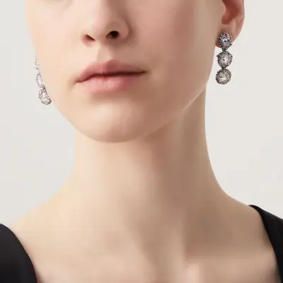Shine Drop Earrings עגילים כסף