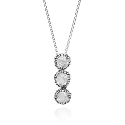 Shine Drop Pendant שרשרת כסף