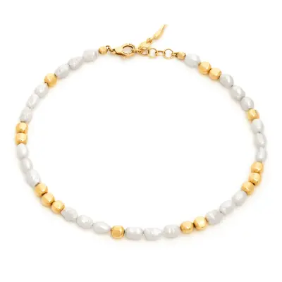 Riviera Necklace gold-plated  שרשרת כסף