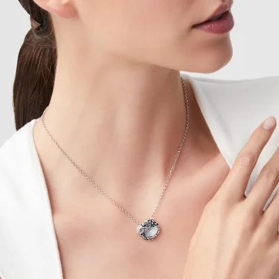 Eden Turtle Pendant שרשרת כסף