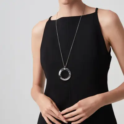 Blade Pendant שרשרת כסף