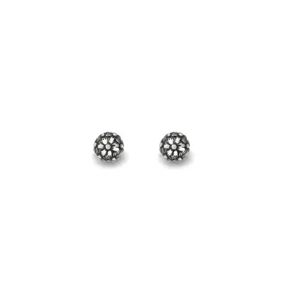 Daisies Shine Mini Earrings עגילים כסף