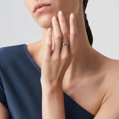 Daisies Shine Ring טבעת כסף