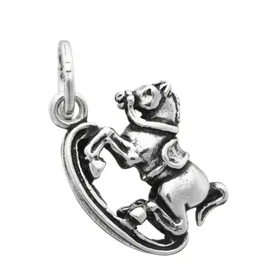 ROCKING HORSE CHARM  תליון כסף