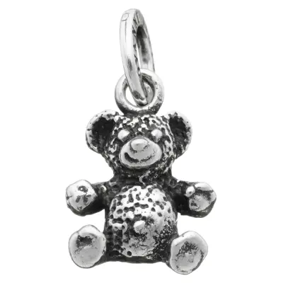 TEDDY CHARM  תליון כסף