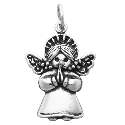 ANGEL PIN CHARM  תליון כסף